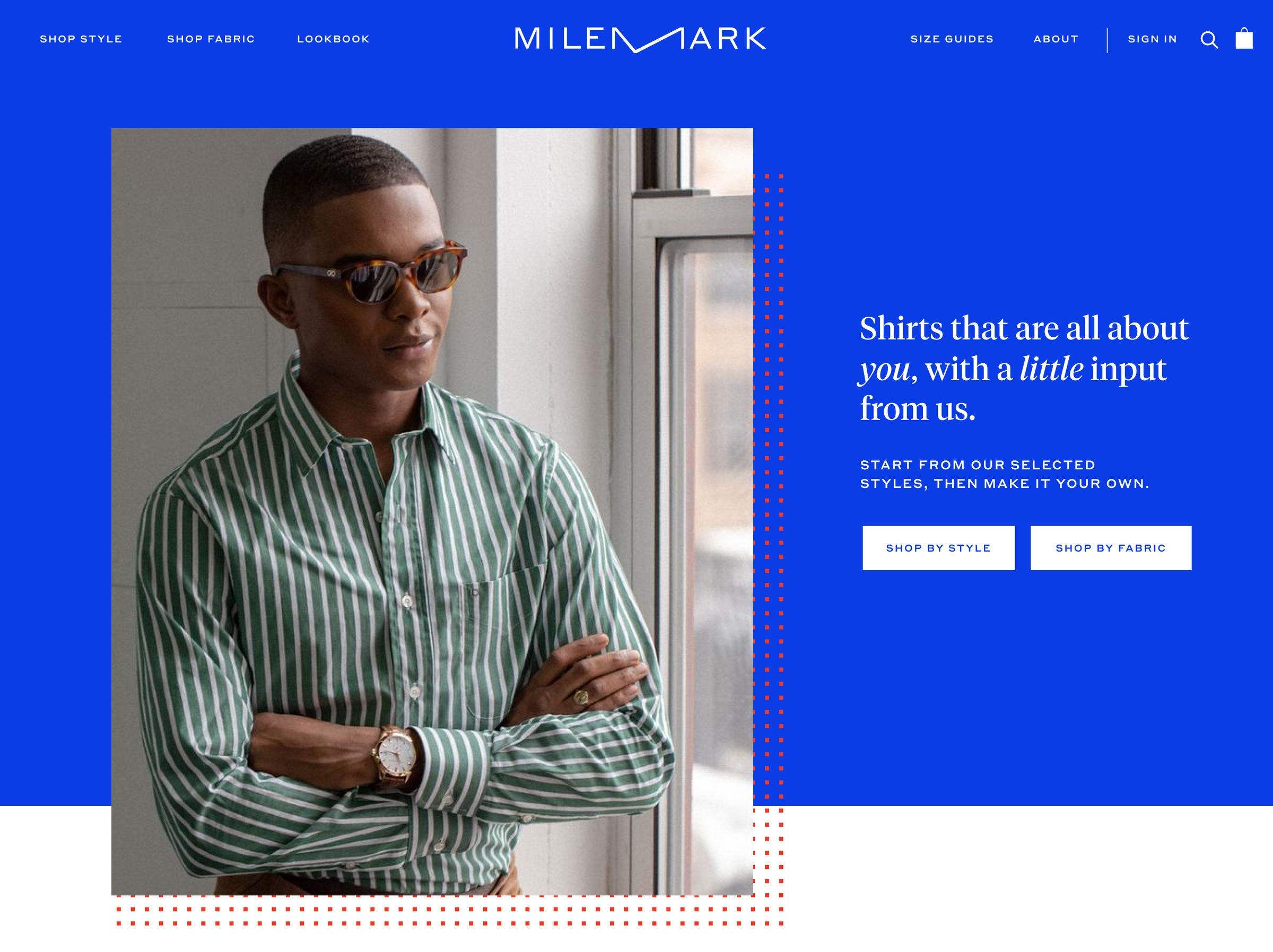 Milemark Homepage